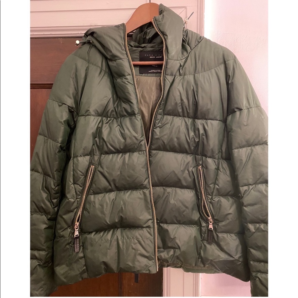 Zara puffer jacket